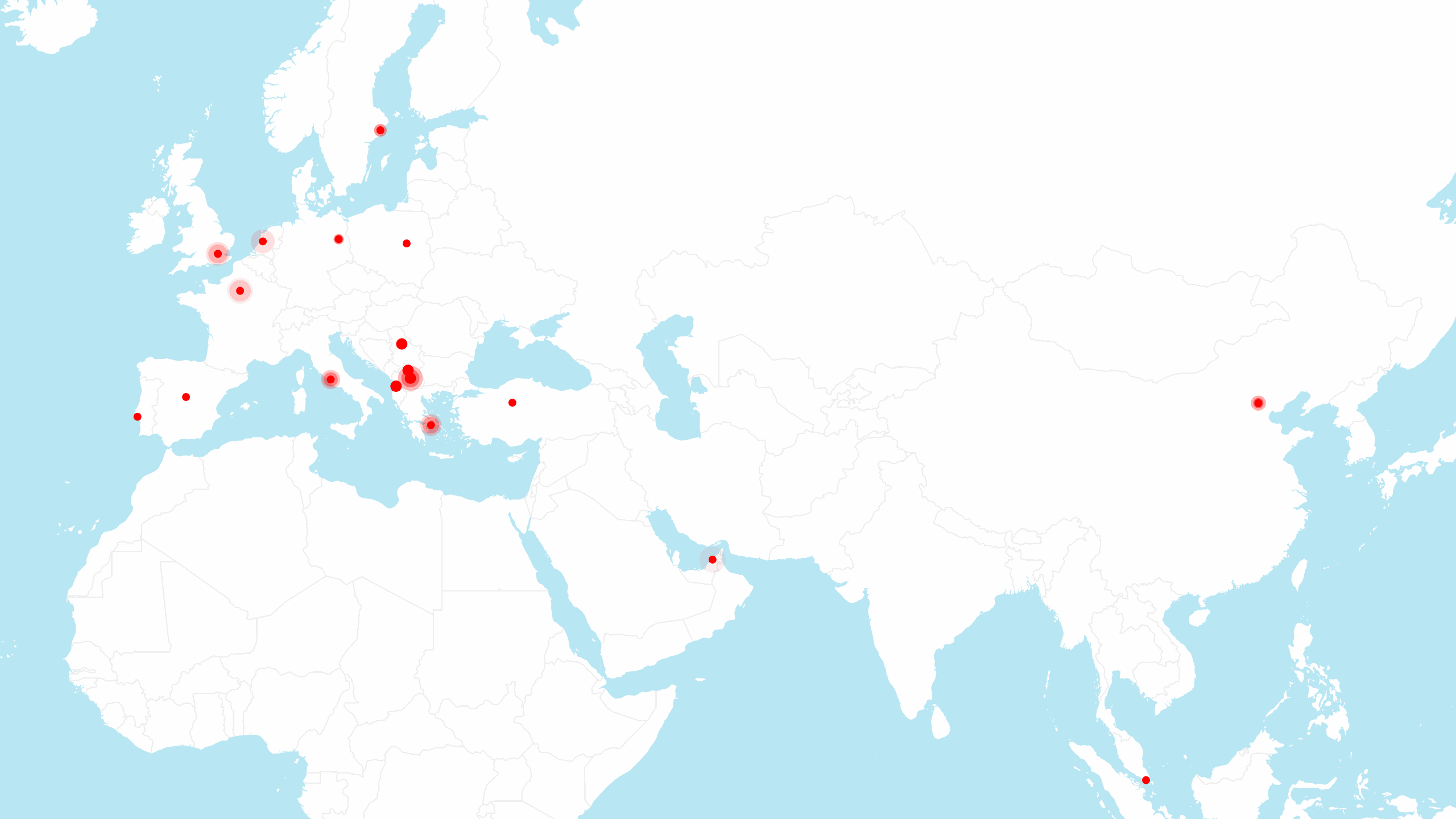 Vatra Agency global närvaro Vatra Agency kontor och marknader över hela världen: Tirana, Pristina, Skopje, Belgrad, London, Paris, Berlin, Warszawa, Rom, Madrid, Amsterdam, Stockholm, Lissabon, Aten, Ankara, Dubai, Peking, Singapore
